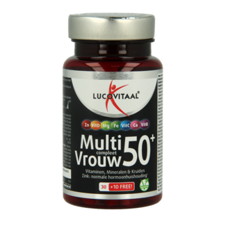 Lucovitaal Multi complete woman 50+ 40 Tablets
