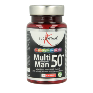 Lucovitaal Multi complet homme 50+ 40 Comprimés