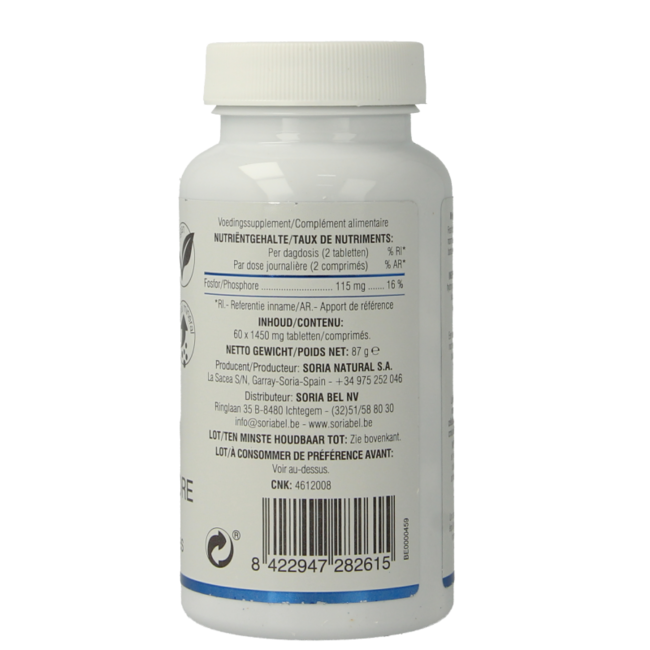 Fosfor 57,5mg 60 comprimidos