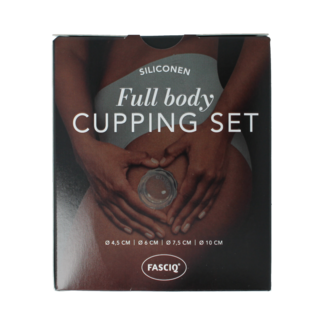 FASCIQ FASCIQ Full Body Cupping Set (4 Pieces)