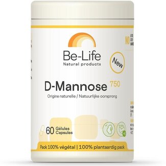 Be-Life Be-Life D-Mannose 750 60 cápsulas vegetarianas