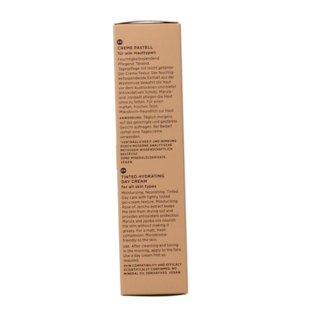 Borlind Creme pastell crema de día hidratante con color albaricoque 30 mililitros