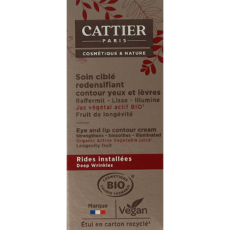 Cattier Cattier Contorno Occhi e Labbra Bio 15 Millilitri
