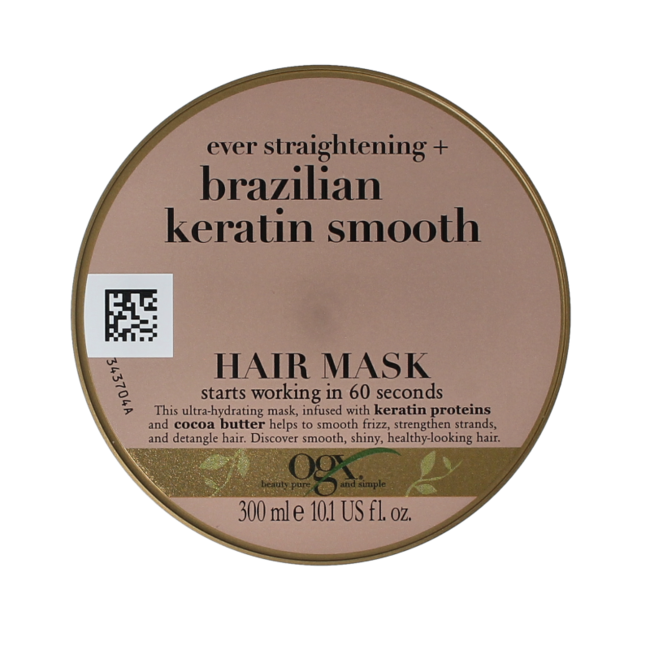 Brazilian Keratin Mask 300 Millilitres