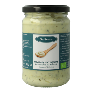 Salterra Mayonesa con wakame bio 300 mililitros
