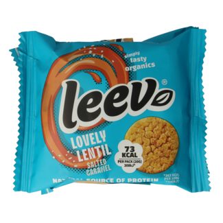Leev Leev Lovely wafle soczewicowe karmel bio 60 gramów