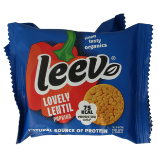Leev Leev Lovely lentil cakes paprika bio 54 Gram