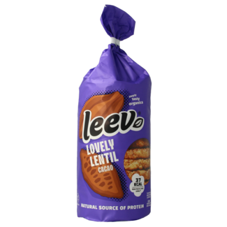 Leev Leev Lovely tortitas de lentejas cacao bio 130 gramos