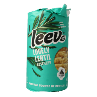 Leev Leev Lovely tortitas de lentejas con romero bio 117 gramos