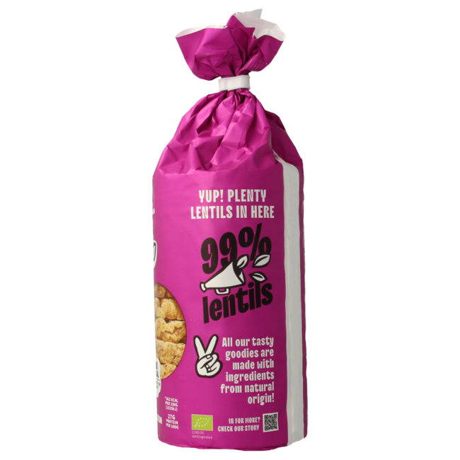 Gallette di lenticchie Lovely naturali bio 100 Grammi