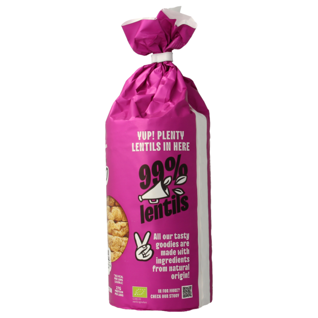 Lovely lentil cakes natural bio 100 Gram