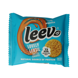 Leev Leev Lovely tortitas de lentejas caramelo bio 20 gramos