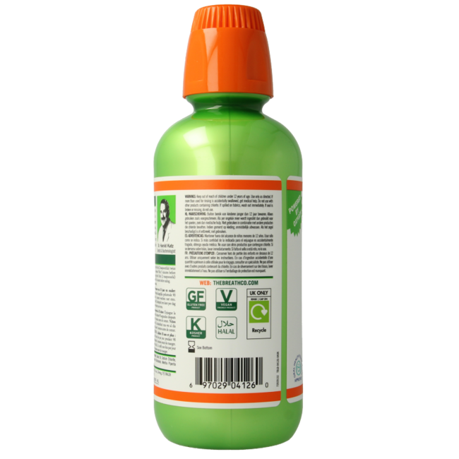 The Breath Co Mild mint 500 Mililitros