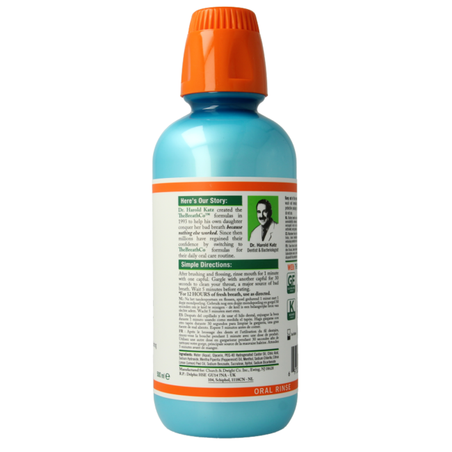 The Breath Co Menta Glaciale 500 Millilitri