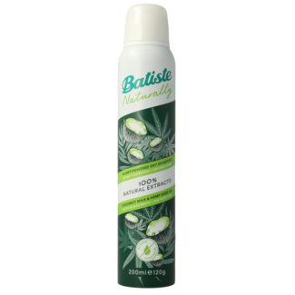 Batiste Batiste Champú en Seco coconut milk & hemp seed oil 200 ml