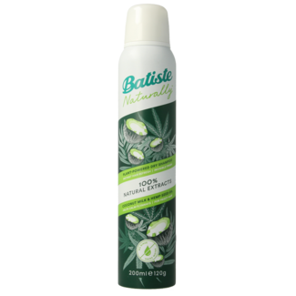 Batiste Batiste Shampoo secco latte di cocco & olio di semi di canapa 200 Millilitri