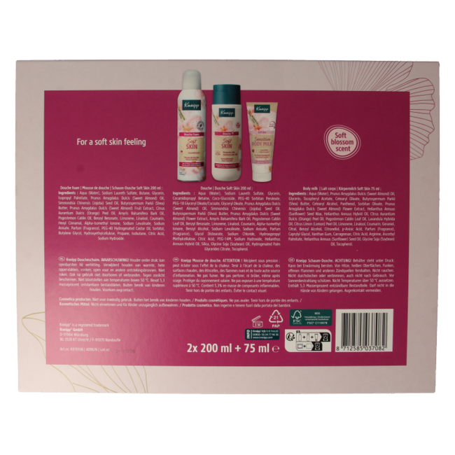 Set Regalo Kneipp Lusso Pelle Morbida 1 Set