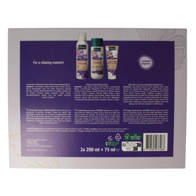 Kneipp Gift Set Luxe Relaxing 1 Set