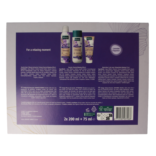 Kneipp Set de regalo de lujo relajante 1 set