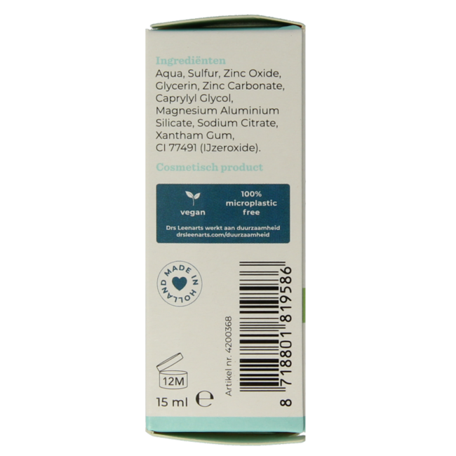 Drs Leenarts Aanstiplotion puistjes 15 Milliliter