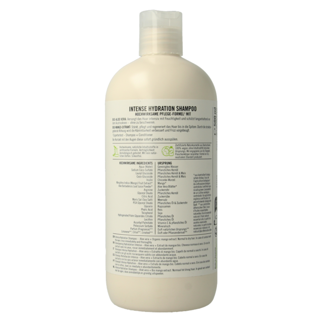 Shampoo family intense hydration organic 500 Millilitres