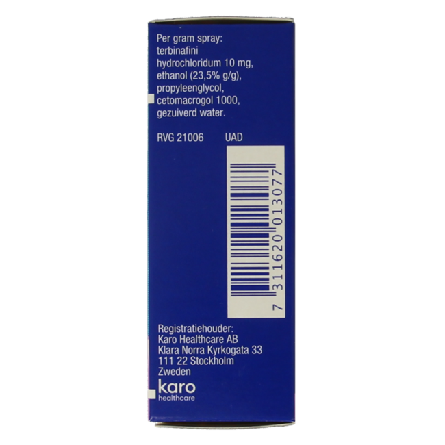 Cutaneous Spray 1% 15 ml