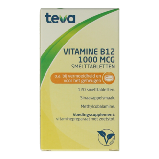 Teva Vitamina B12 1000mcg 120 comprimidos