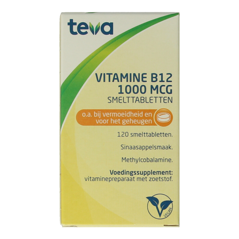 Teva Vitamina B12 1000mcg 120 comprimidos