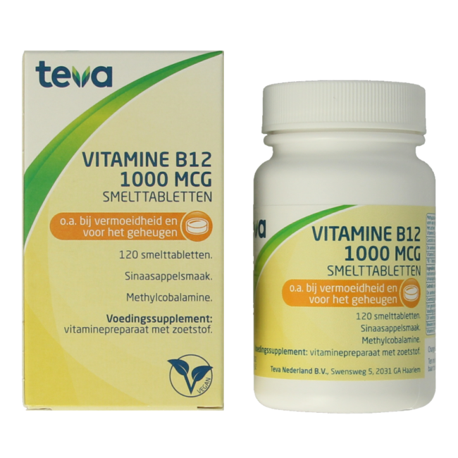Vitamine B12 1000 mcg 120 comprimés