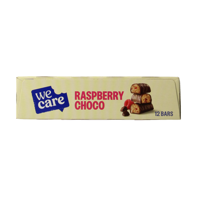 Barritas de alta proteína frambuesa y chocolate 372 Gramos