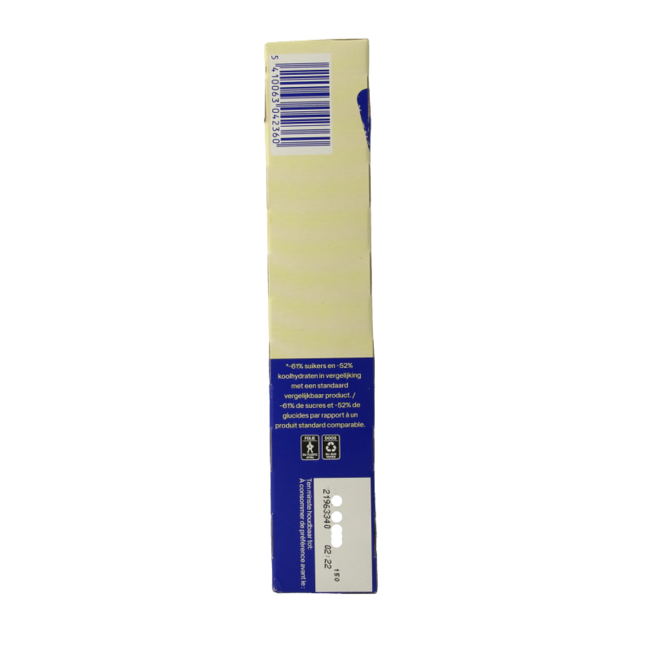 WeCare Barritas altas en proteínas plátano y chocolate 372 gramos