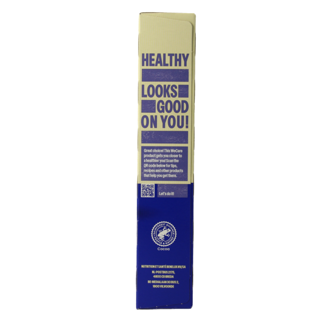 WeCare Barritas altas en proteínas plátano y chocolate 372 gramos