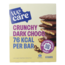 Barritas bajas en kcal/carbohidratos chocolate negro crujiente 102 gramos