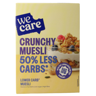 WeCare WeCare Muesli crujiente bajo en kcal/carbohidratos 325 gramos