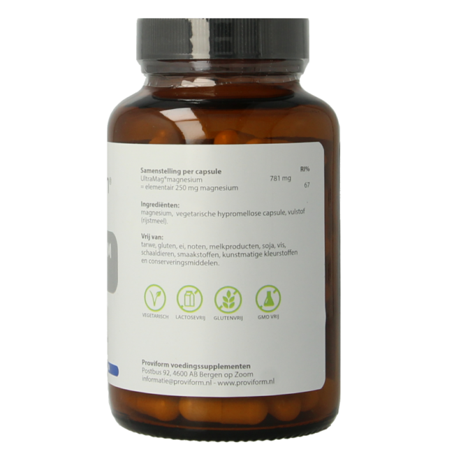 Proviform Magnesium ultra 250mg 90 Vegetarische Kapseln