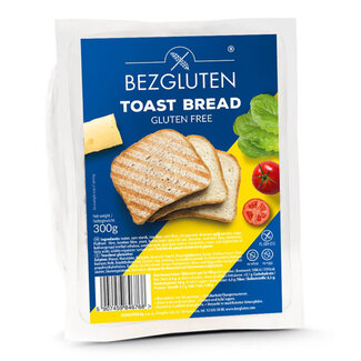 Bezgluten Bezgluten Toast brood glutenvrij 300 Gram