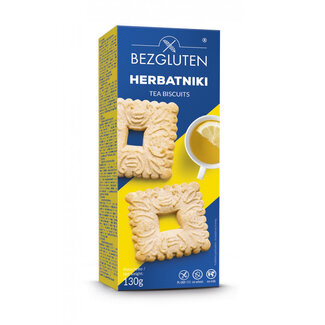 Bezgluten Bezgluten Tea biscuits glutenvrij 130 Gram