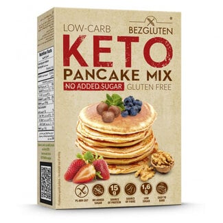 Bezgluten Preparato per Pancake Keto Senza Glutine Bezgluten 150 Grammi