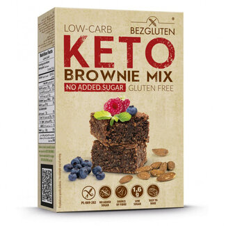 Bezgluten Bezgluten Keto brownie mix glutenvrij 150 Gram