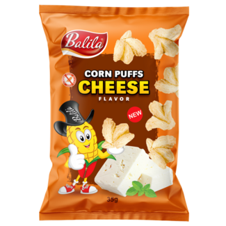 Balila Balila Corn puffs queso sin gluten 35 gramos
