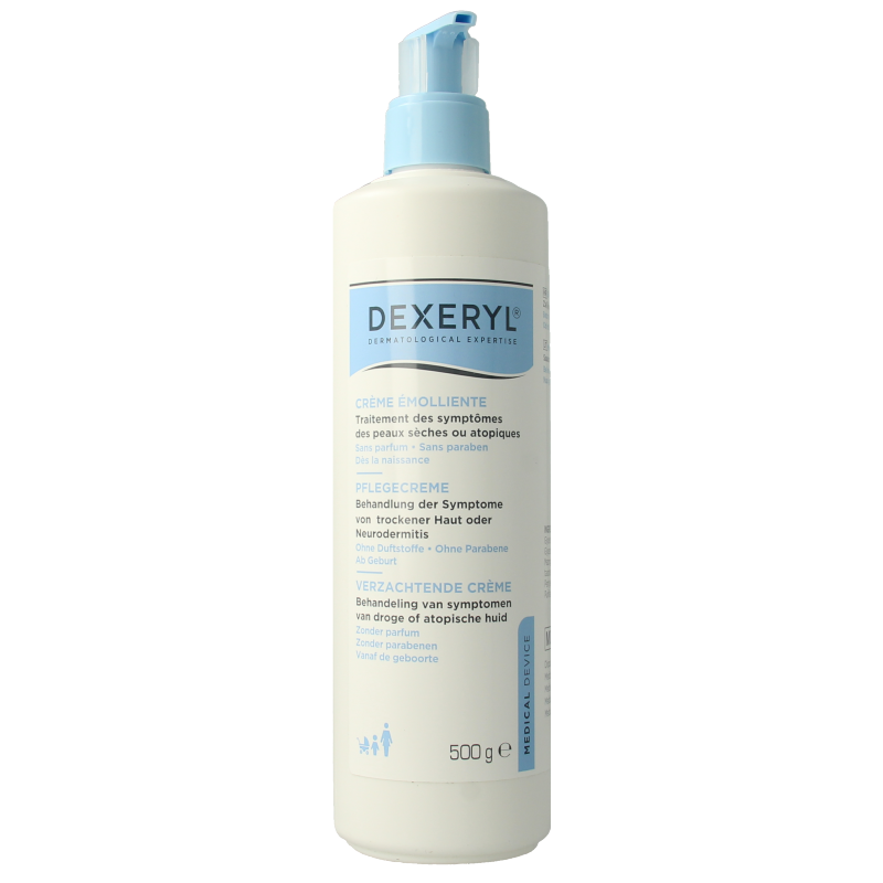 Dexeryl Crema 500g: Idratazione Profonda per Pelle Secca