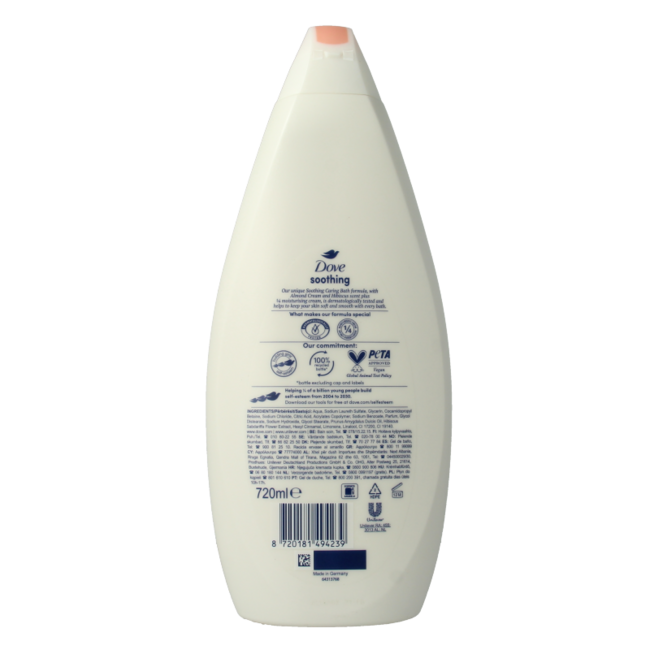 Dove Almond Cream Bath Soak 720ml