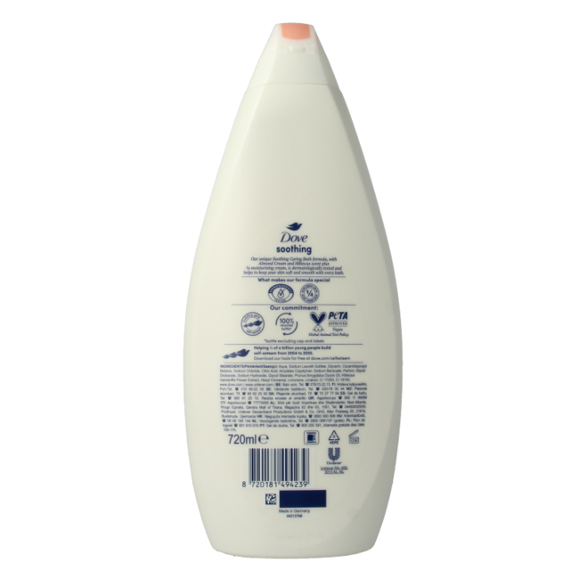 Dove Bad Mandelcreme 720 Milliliter