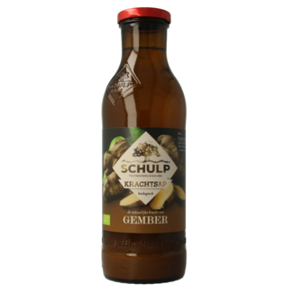 Schulp Czysty sok imbirowy bio Krachtsap 750 Mililitrów