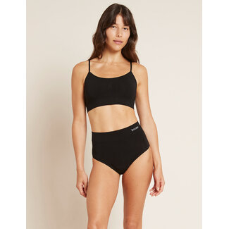 Boody Boody Braguitas menstruales de talle alto negro ligero/normal L 1 unidad