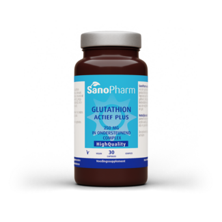 SanoPharm SanoPharm Glutathion Actif Plus Haute Qualité 30 Gélules