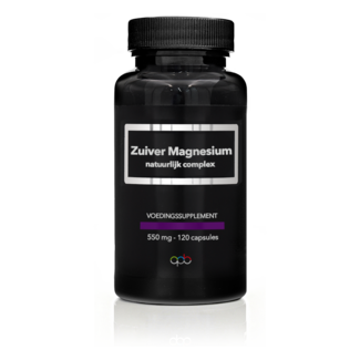 APB Holland APB Holland Czysty naturalny kompleks magnezu 550 mg 120 kapsułek