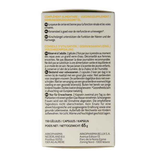 Arkocaps Gambo di Ciliegia 150 Capsule