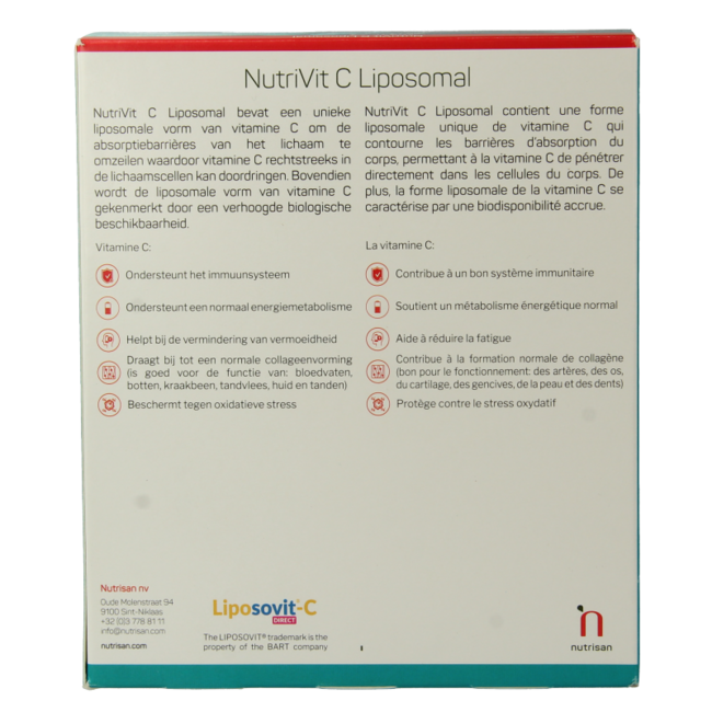 Nutrisan Nutrivit C Liposomal 60 Pieces