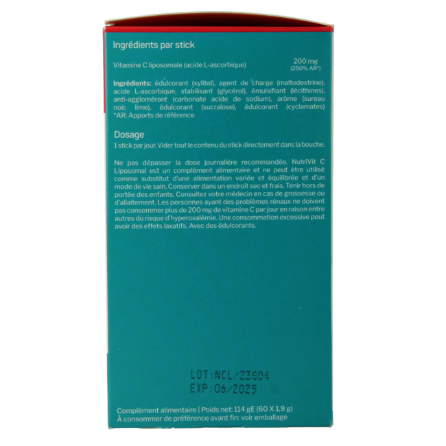 Nutrisan Nutrivit C liposomal 60 Stuks